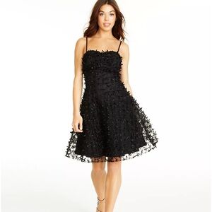 Betsey Johnson size 6 fit and flare bows dress